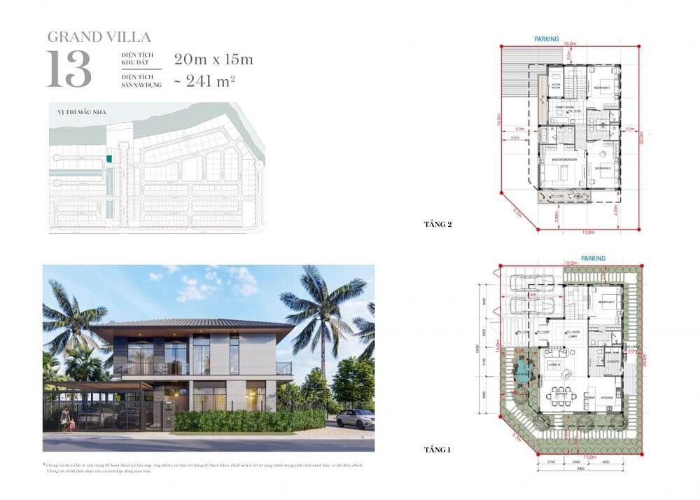 Mẫu dinh thự ven sông Riverfront Grand villa 5
